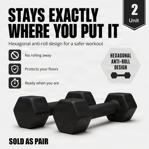10lb Neoprene Dumbbell Pair J777