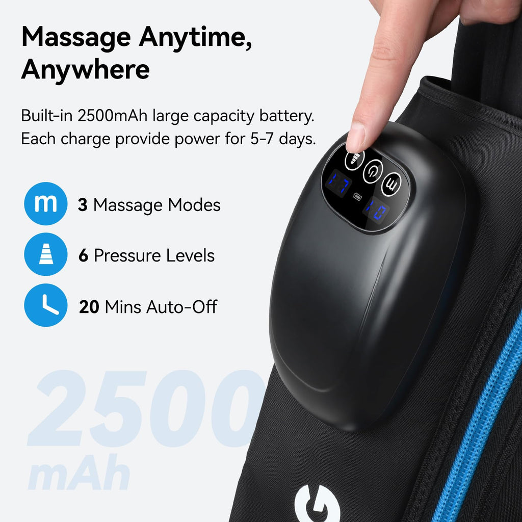 Cordless Foot and Calf Massage Boots G248