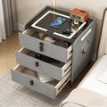 Wireless Charging Fingerprint Lock Nightstand C415
