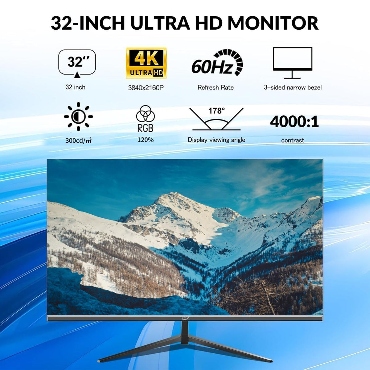 32 Inch 4K UHD IPS Monitor E7877