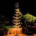7 Feet 736L LED Artificial Christmas Tree Warm White X810378