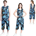 Blue Anti-Tampering Zipper Jumpsuit S445