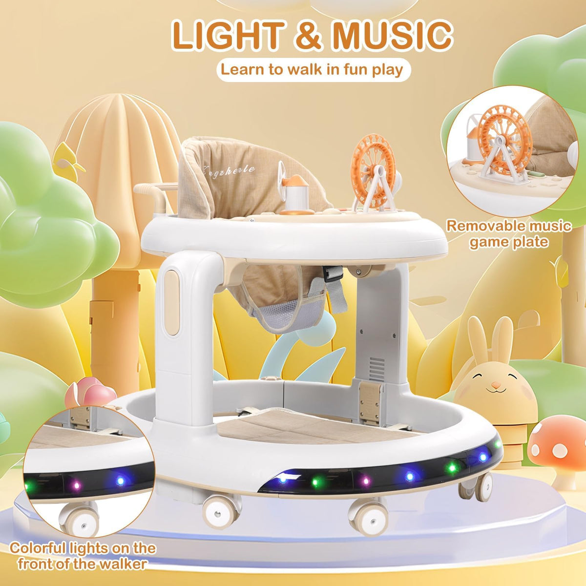 4 in 1 Foldable Baby Walker W511