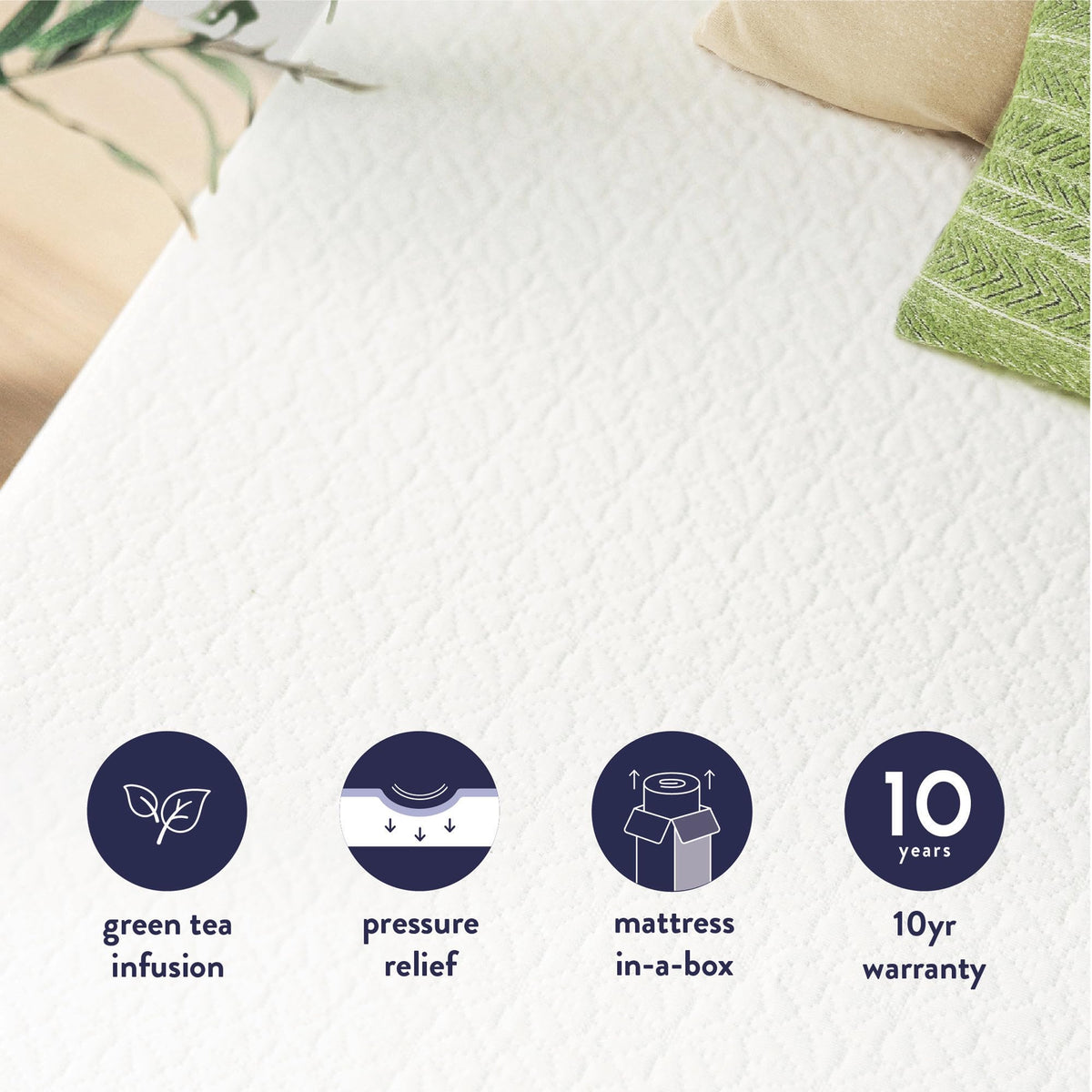 6 inch Twin Memory Foam Mattress R9900
