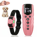 Small Dog Training Collar with Remote, Waterproof Rechargeable, Pink H494