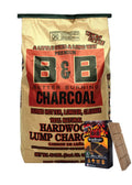 Charcoal Briquets with 24 Firelighting Squares D715