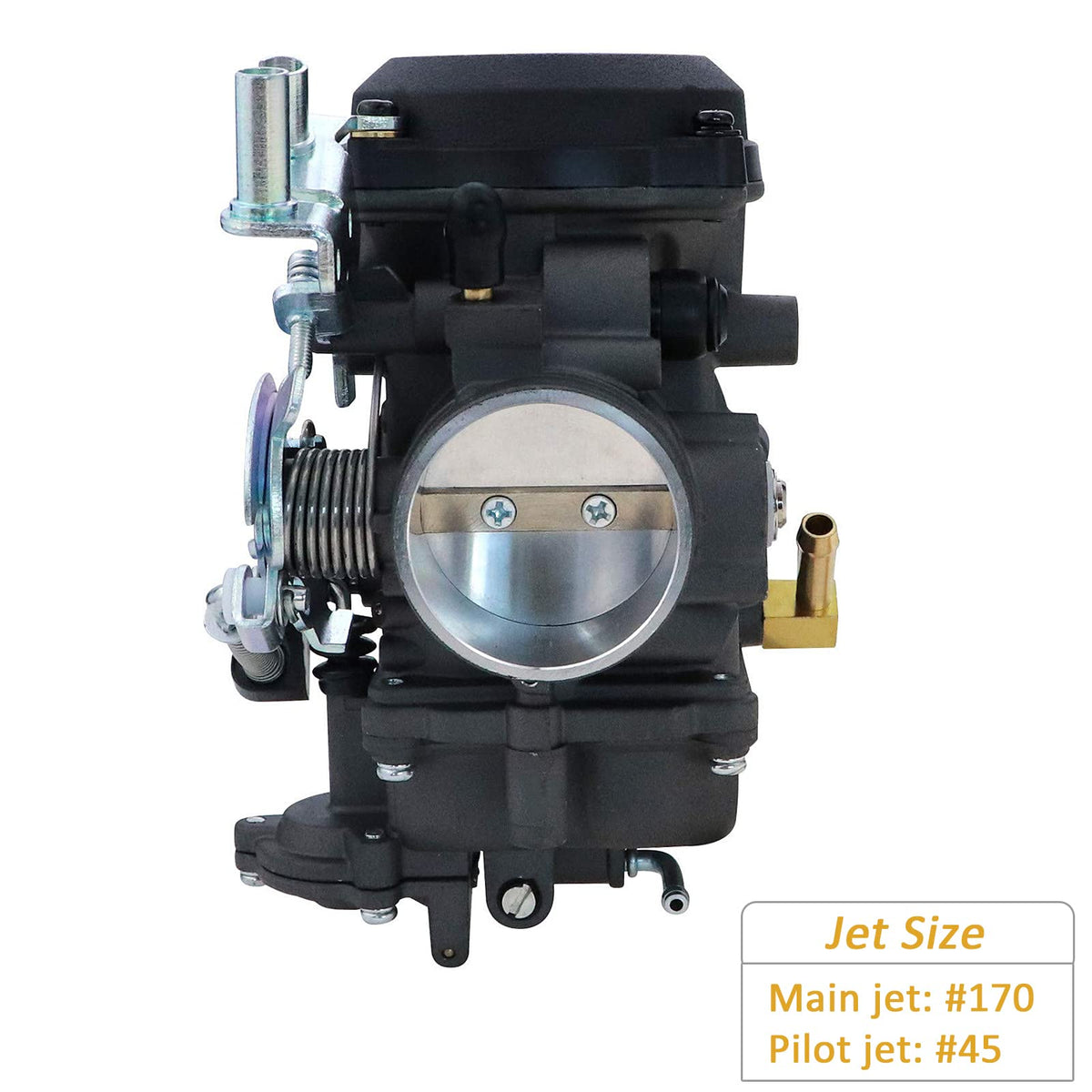 40mm Carburetor with Spark Plug Fuel Filter Jets R819410