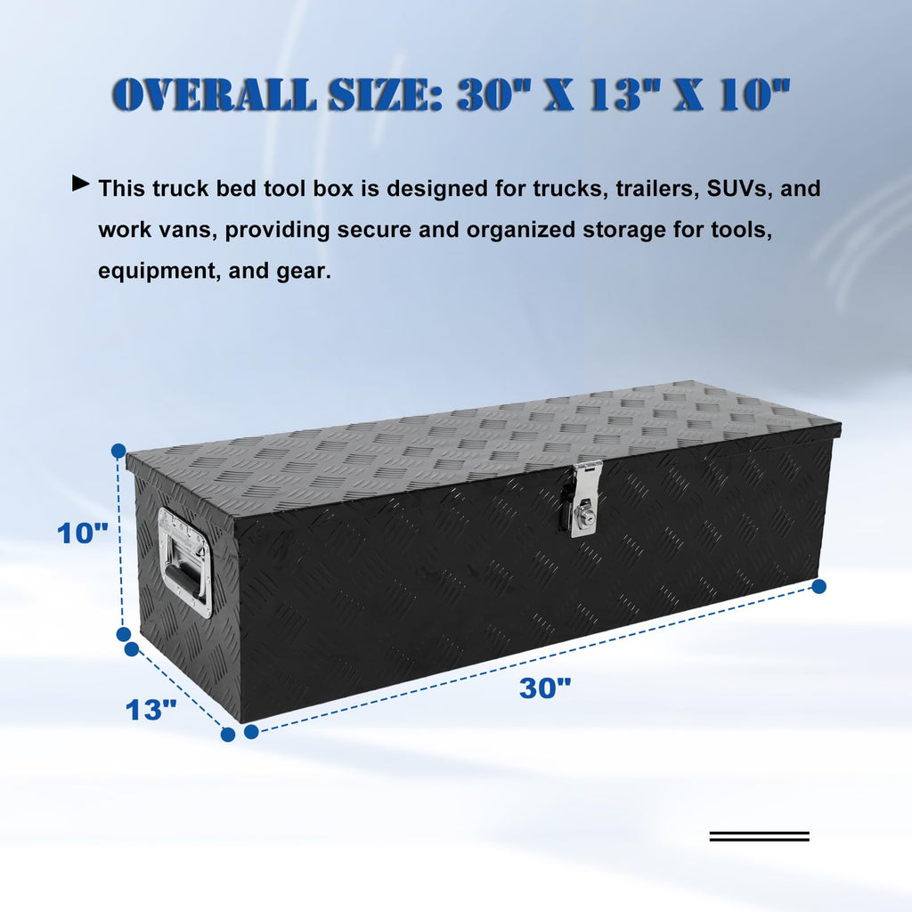 30 Inch Aluminum Truck Bed Tool Box C8400