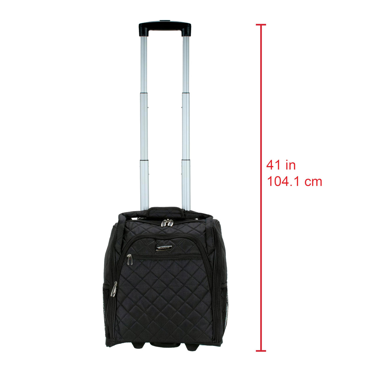 Black Wheeled Underseater Carry-On Luggage G429320