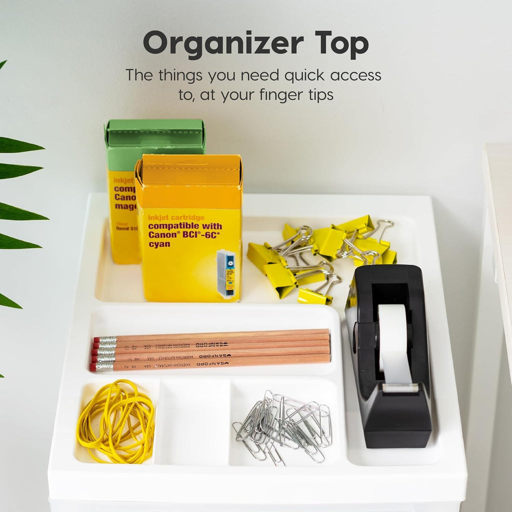 3 Drawer Rolling Storage Cart R7890