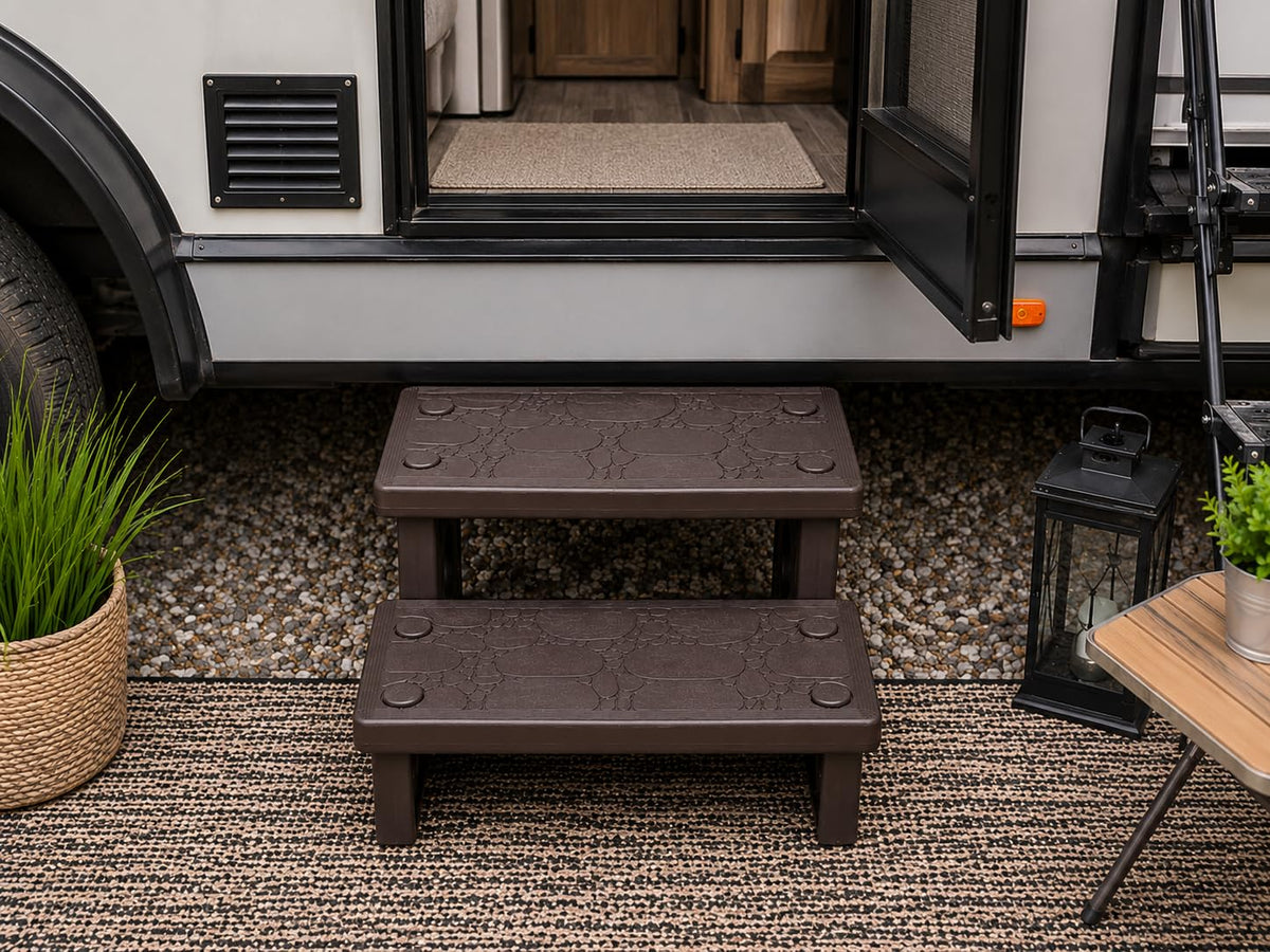 2-Step Spa Hot Tub Pool Deck Steps K975005