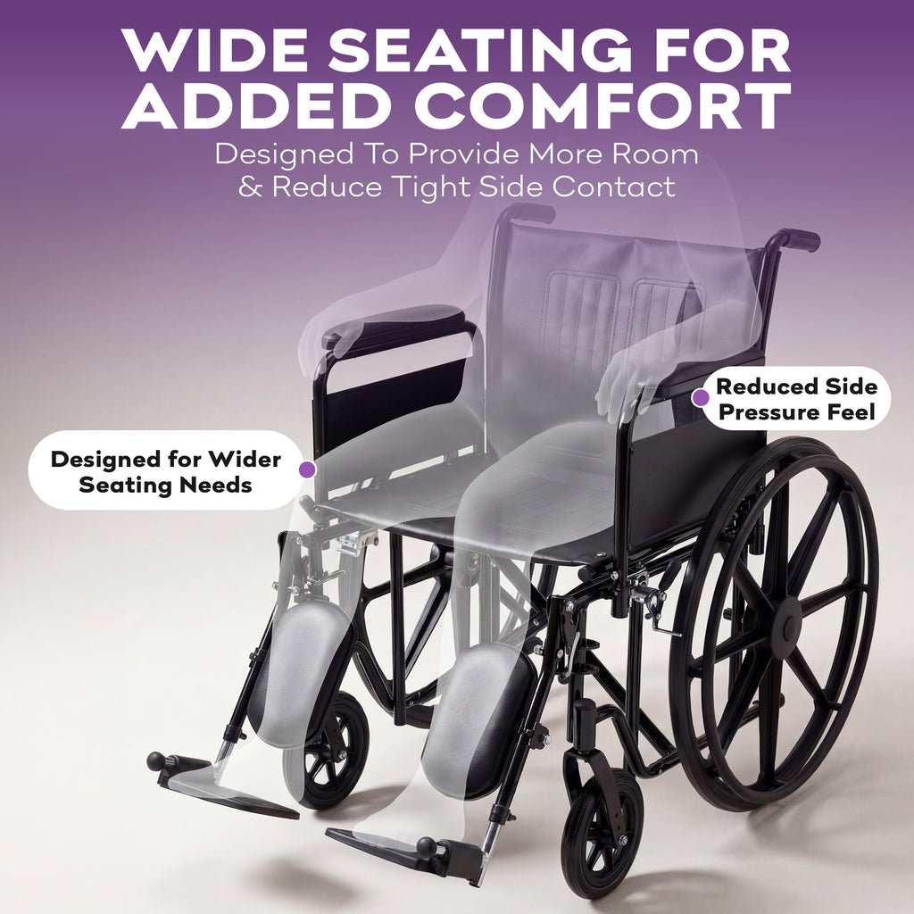 Heavy Duty Bariatric Wheelchair 700lb 30” Seat Width I4524