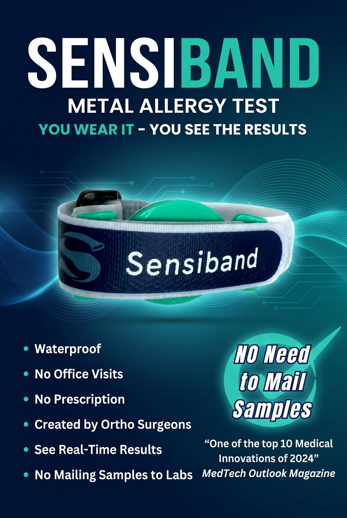 Metal Allergy Test Band G45864