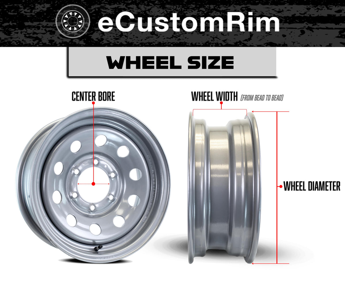 12 Inch 5 Lug Trailer Tire Rim Assembly G244614