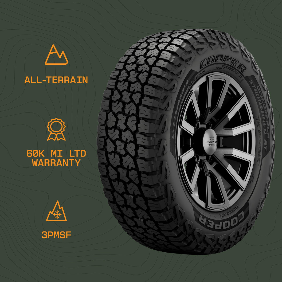 All-Terrain Tire LT275/60R20 Set of 1 C895
