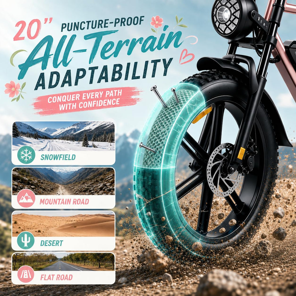 1500W 20" Fat Tire Electric Bike Y3530