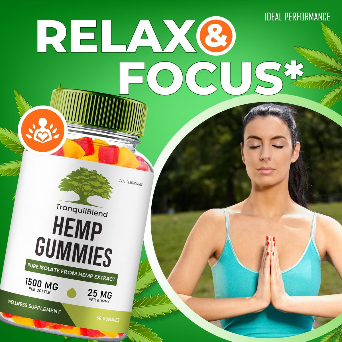 Hemp Gummies with Hemp Seeds Organic Extract 5 Pack Q569