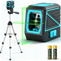 100 feet Green Cross Line Self Leveling Laser Level with Tripod G52868