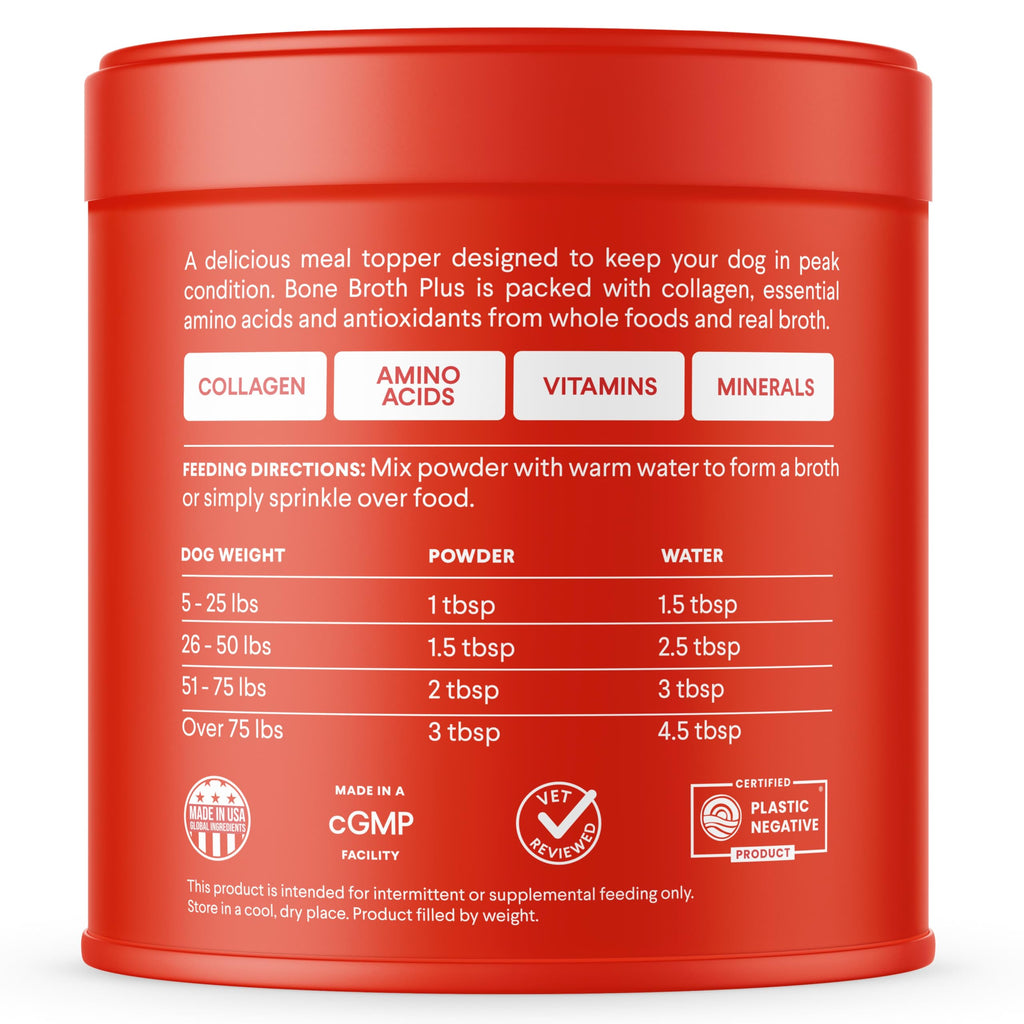 Bone Broth Plus for Dogs 8 oz H213883