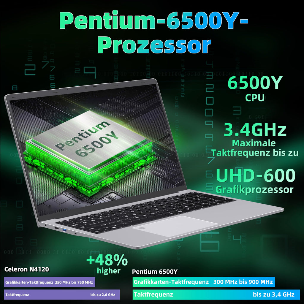 17.3" FHD IPS Business Laptop Computer, Silver L67257