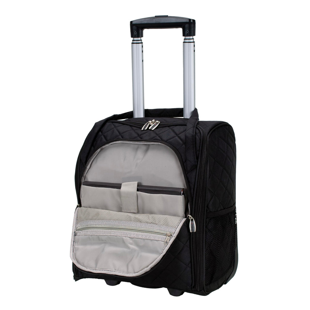 Black Wheeled Underseater Carry-On Luggage G429320