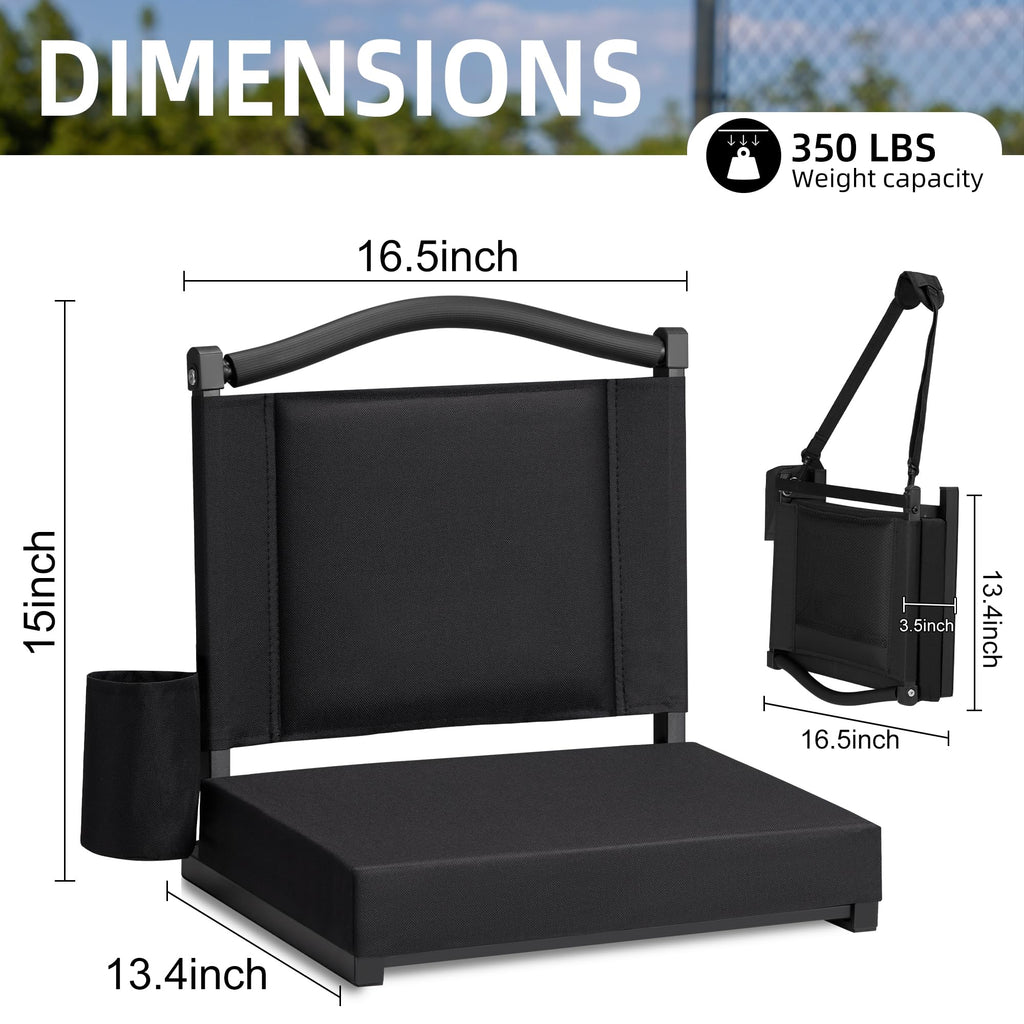 Stadium Seats with Back Support and Cushion S26741