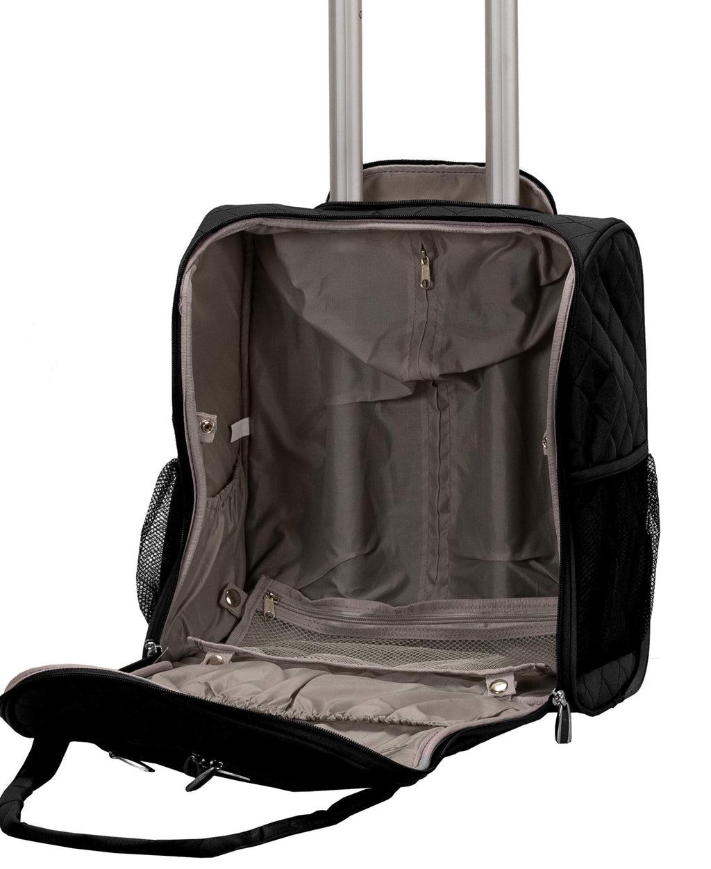 Black Wheeled Underseater Carry-On Luggage G429320