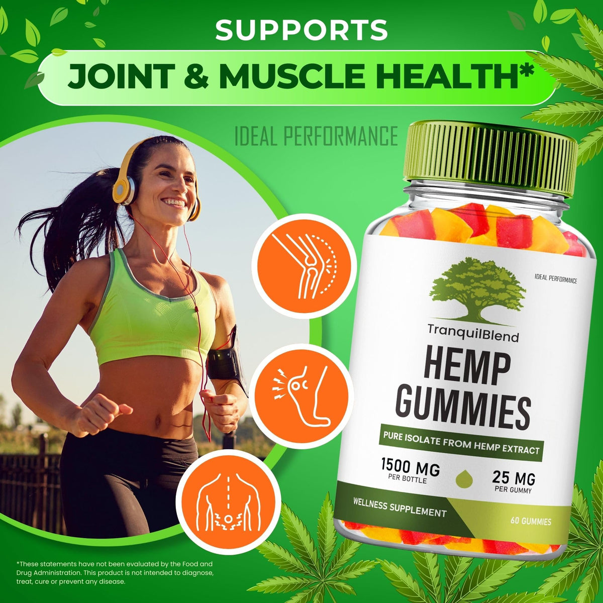 Hemp Gummies with Hemp Seeds Organic Extract 5 Pack Q569