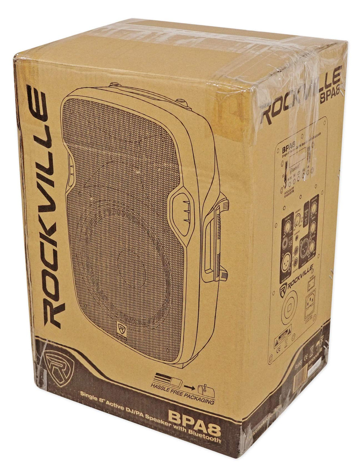 8" Powered PA Speaker with Bluetooth S2084