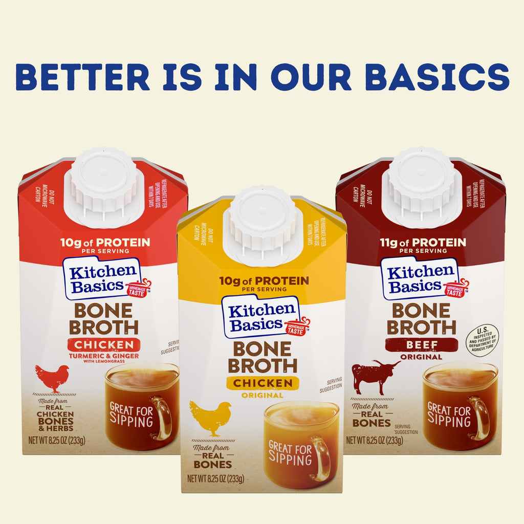 Chicken Bone Broth 8.25 oz Carton Pack of 12 A58546