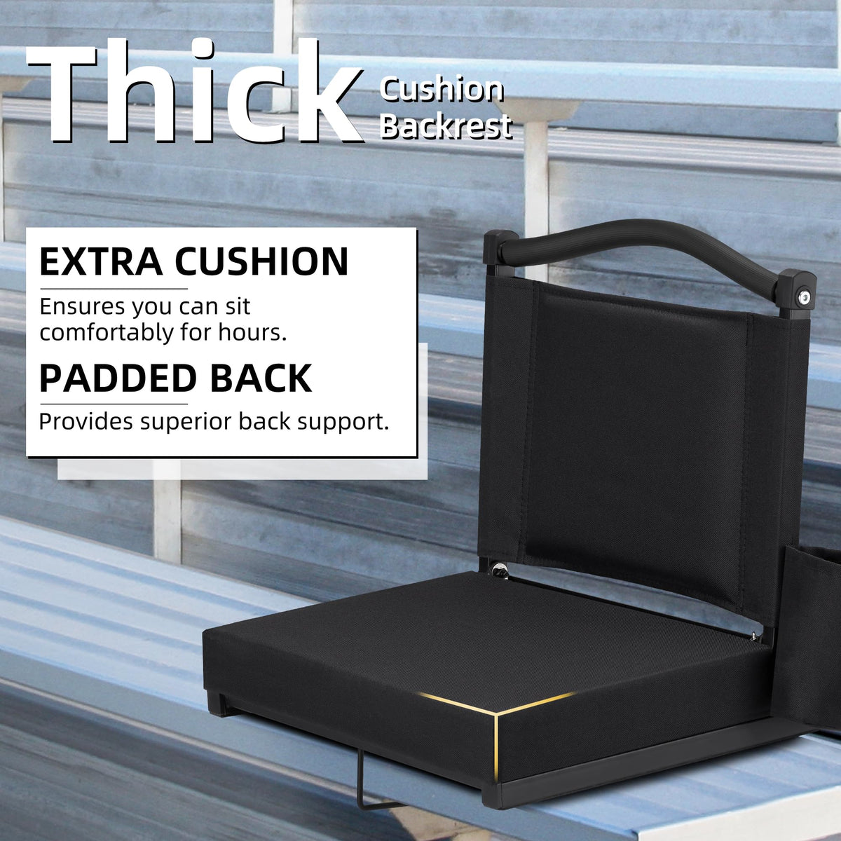 Stadium Seats with Back Support and Cushion S26741