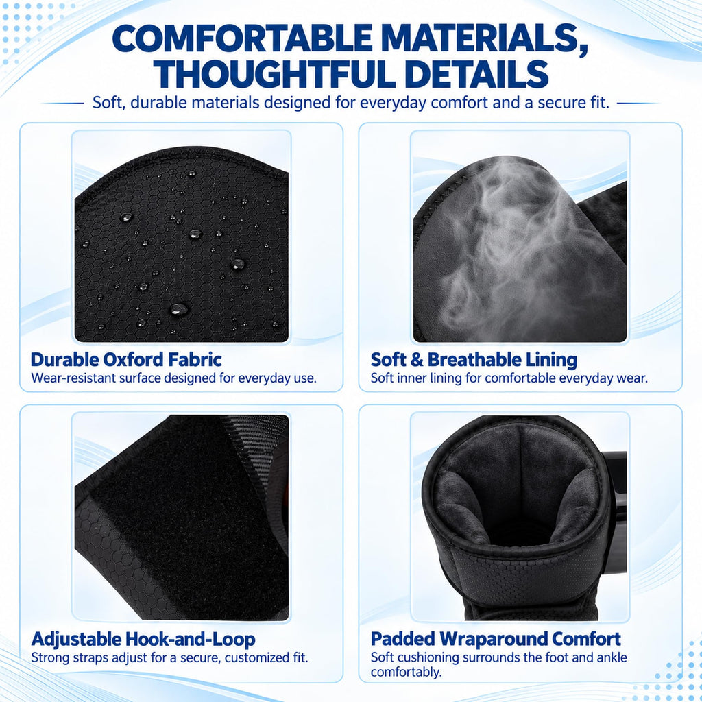 Cordless Air Compression Foot and Ankle Massager with Heat K2081
