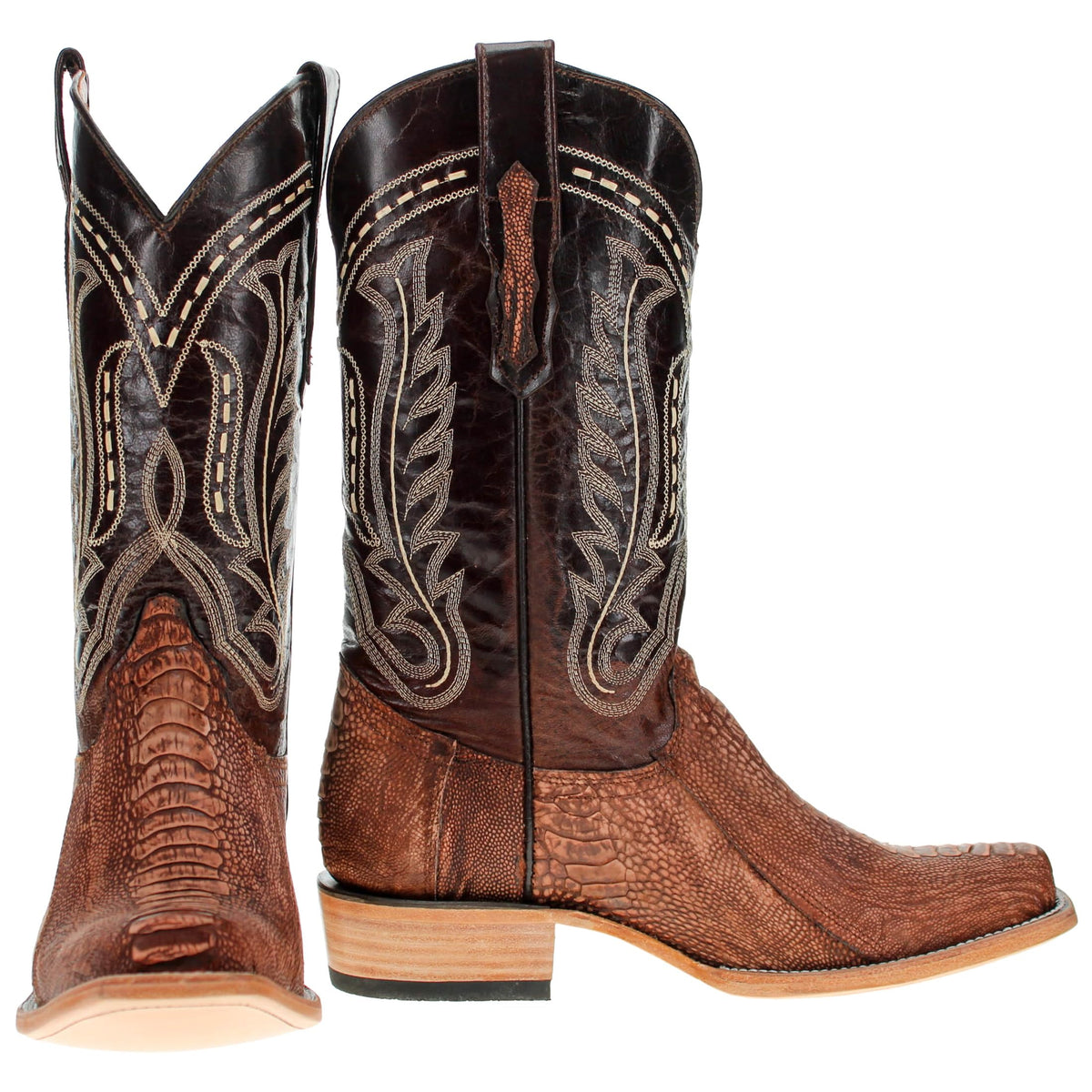 Leather Western Cowboy Boots P554046