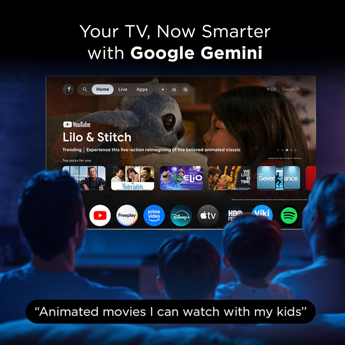 65 Inch Mini LED QLED 4K 144HZ Google TV M5396