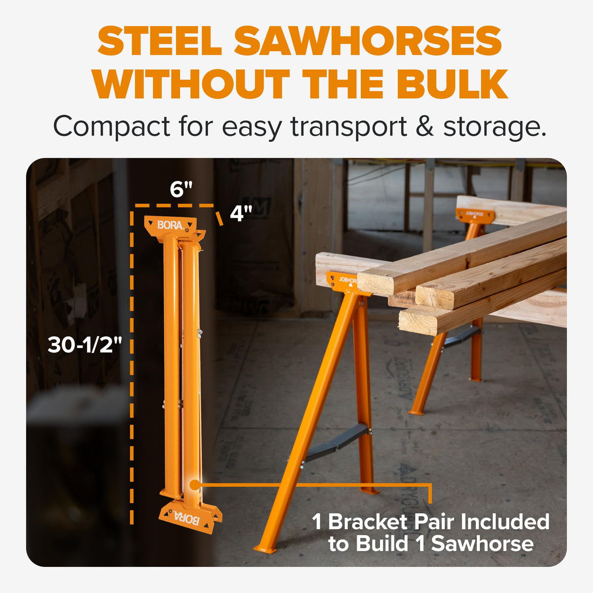 Steel Folding Sawhorse Brackets S782032