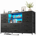 Black Wood Grain Dresser L2553