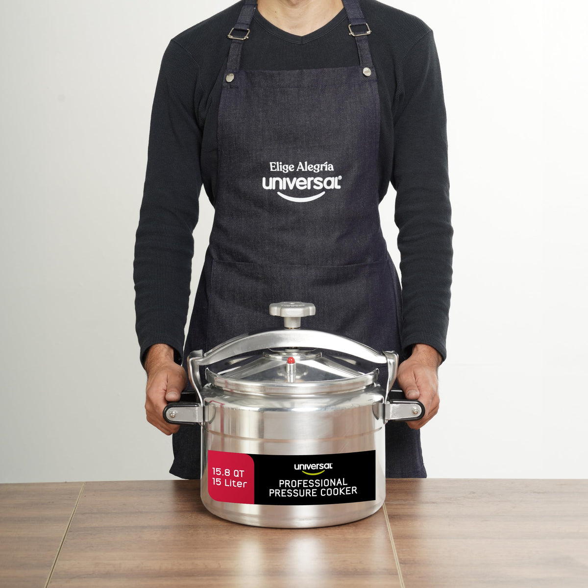 15.8-Quart Aluminum Pressure Cooker S6862