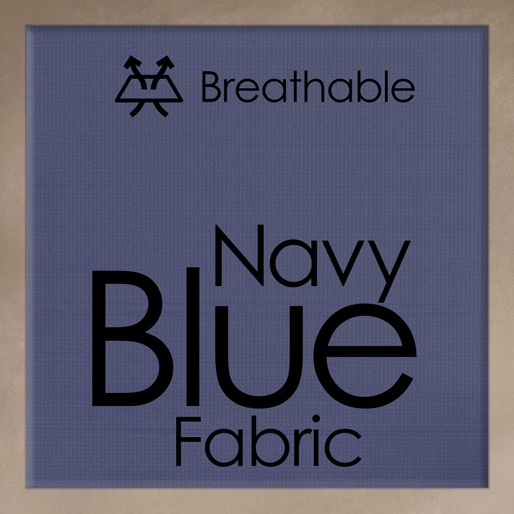 Set of 2 Navy Zero-Gravity Chairs with Side Table Y755618