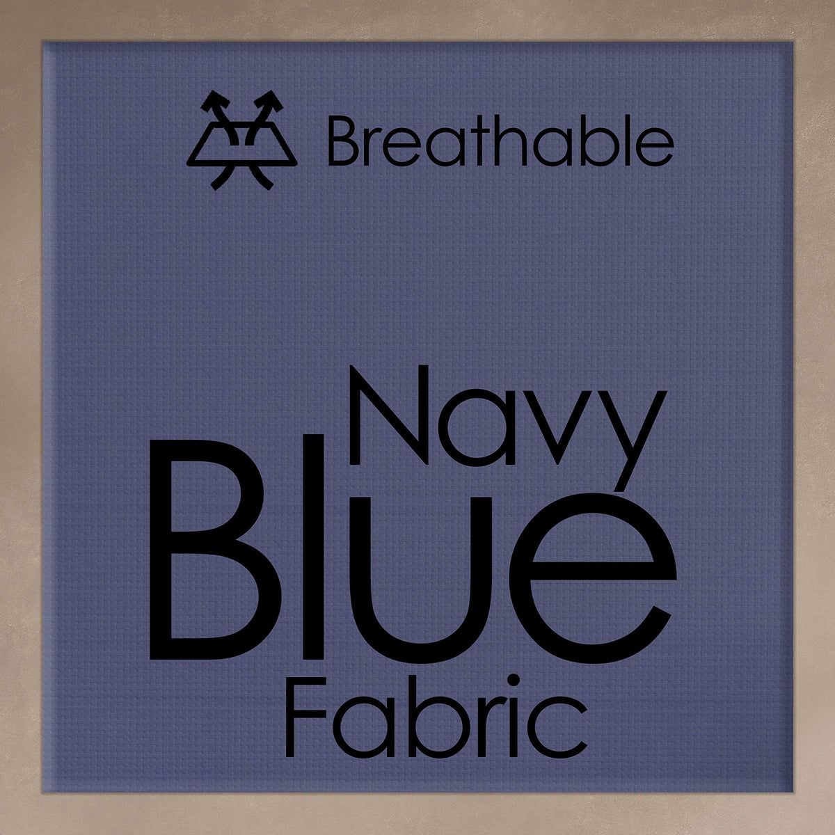 Set of 2 Navy Zero-Gravity Chairs with Side Table Y755618