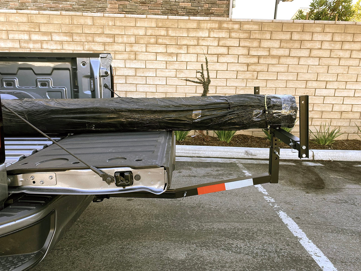 Black Hitch Mount Truck Bed Extender L42797
